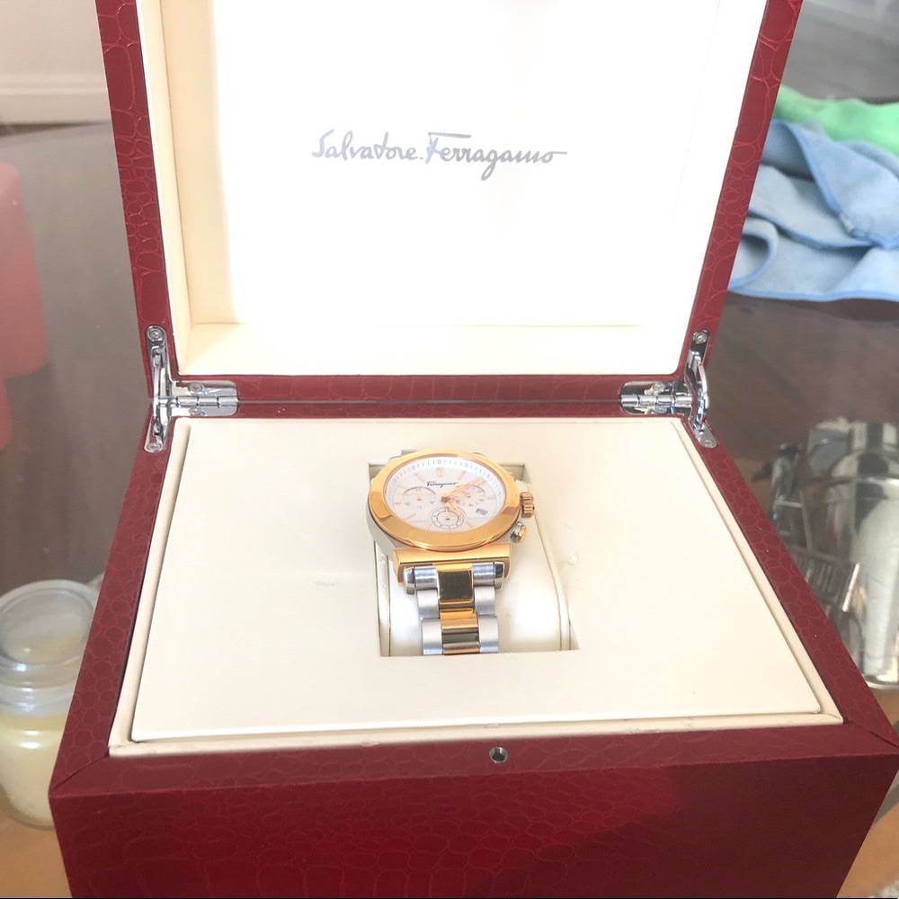 Salvatore Ferragamo FERRAGAMO 1898 Two-Tone Stainless Steel Watch